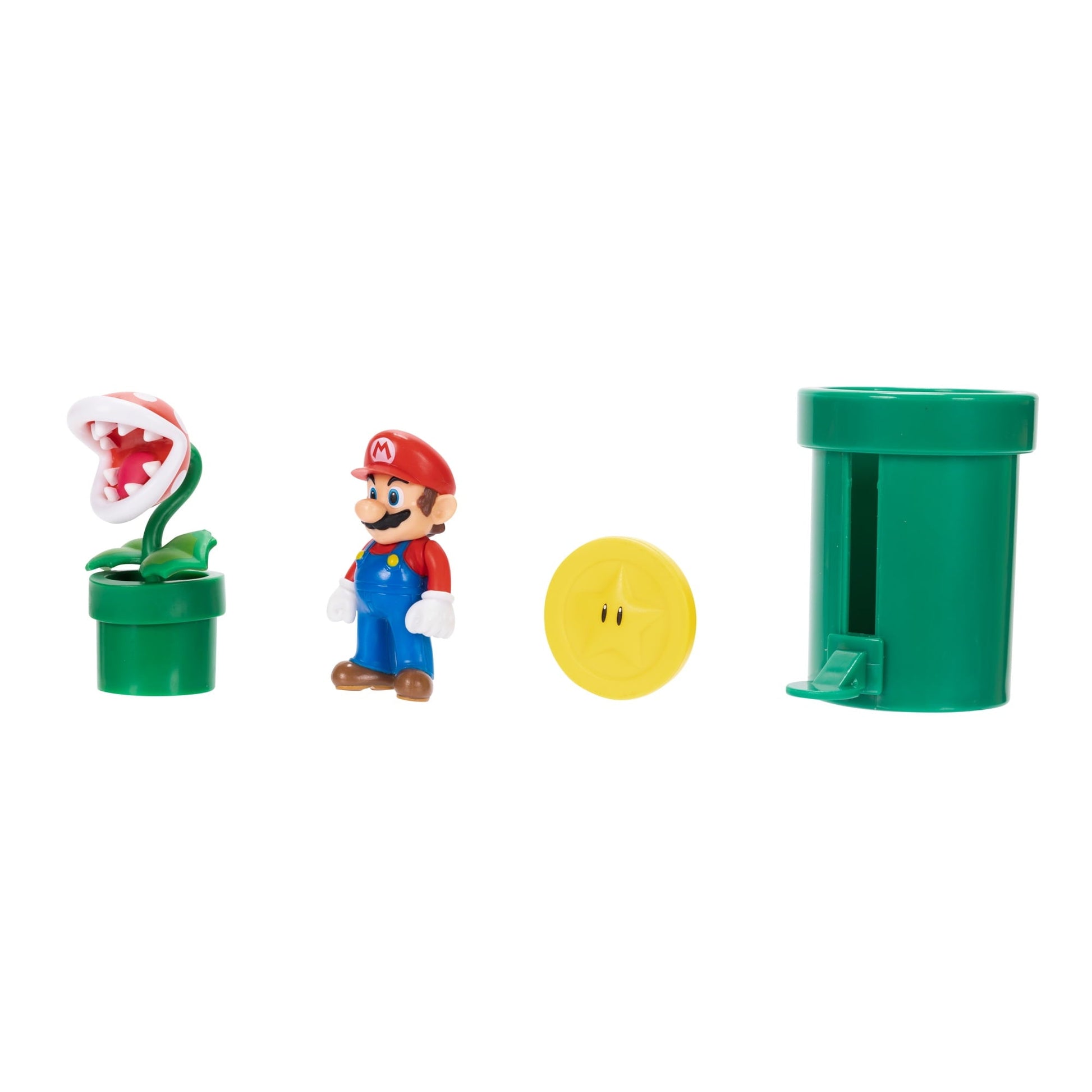 World of Nintendo Super Mario 2.5 inch Action Figure Playset Soda Jungle Diorama