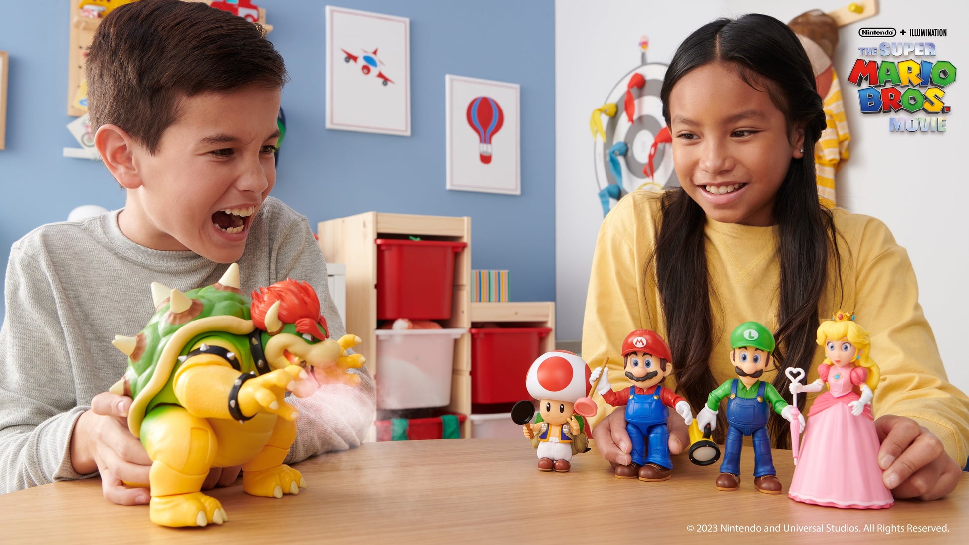 The Super Mario Bros. Movie 7 inch Bowser Action Figure