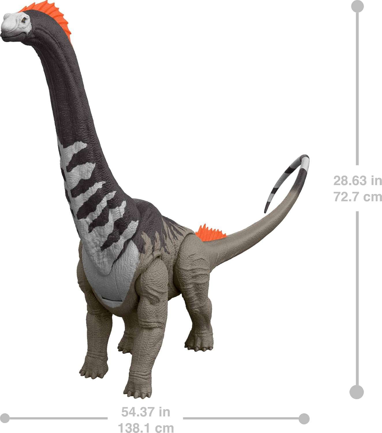 Jurassic World Rebirth Super Colossal Titanosaurus Dinosaur 53" Long Herbivore