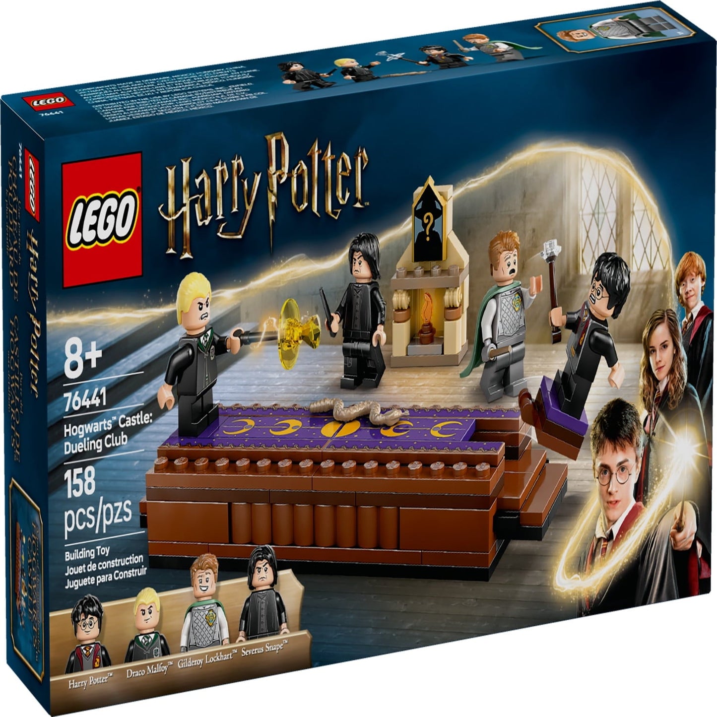 LEGO Harry Potter Hogwarts Castle: Dueling Club Building Toy - Wizard Kids Toy for Boys and Girls, Fans of Harry Potter, Ages 8+ - Gift Idea for Birthdays - 76441