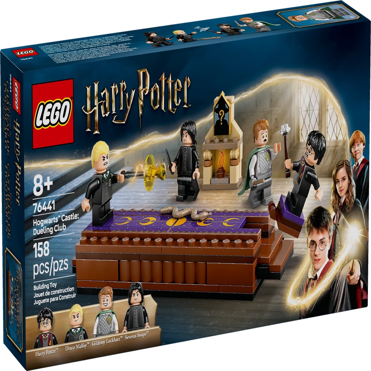 LEGO Harry Potter Hogwarts Castle: Dueling Club Building Toy - Wizard Kids Toy for Boys and Girls, Fans of Harry Potter, Ages 8+ - Gift Idea for Birthdays - 76441