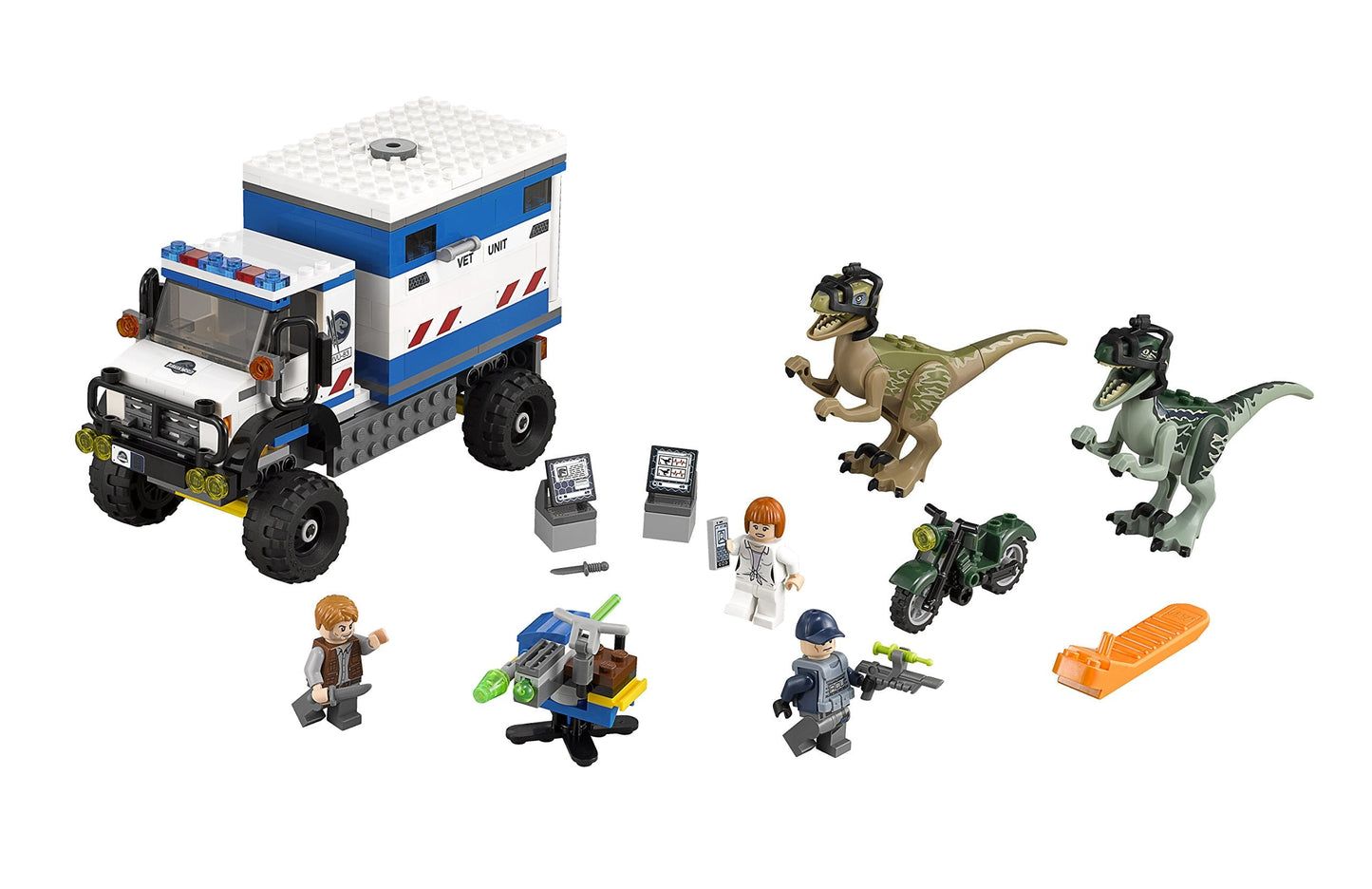 LEGO Jurassic World Raptor Rampage 75917 Building Kit