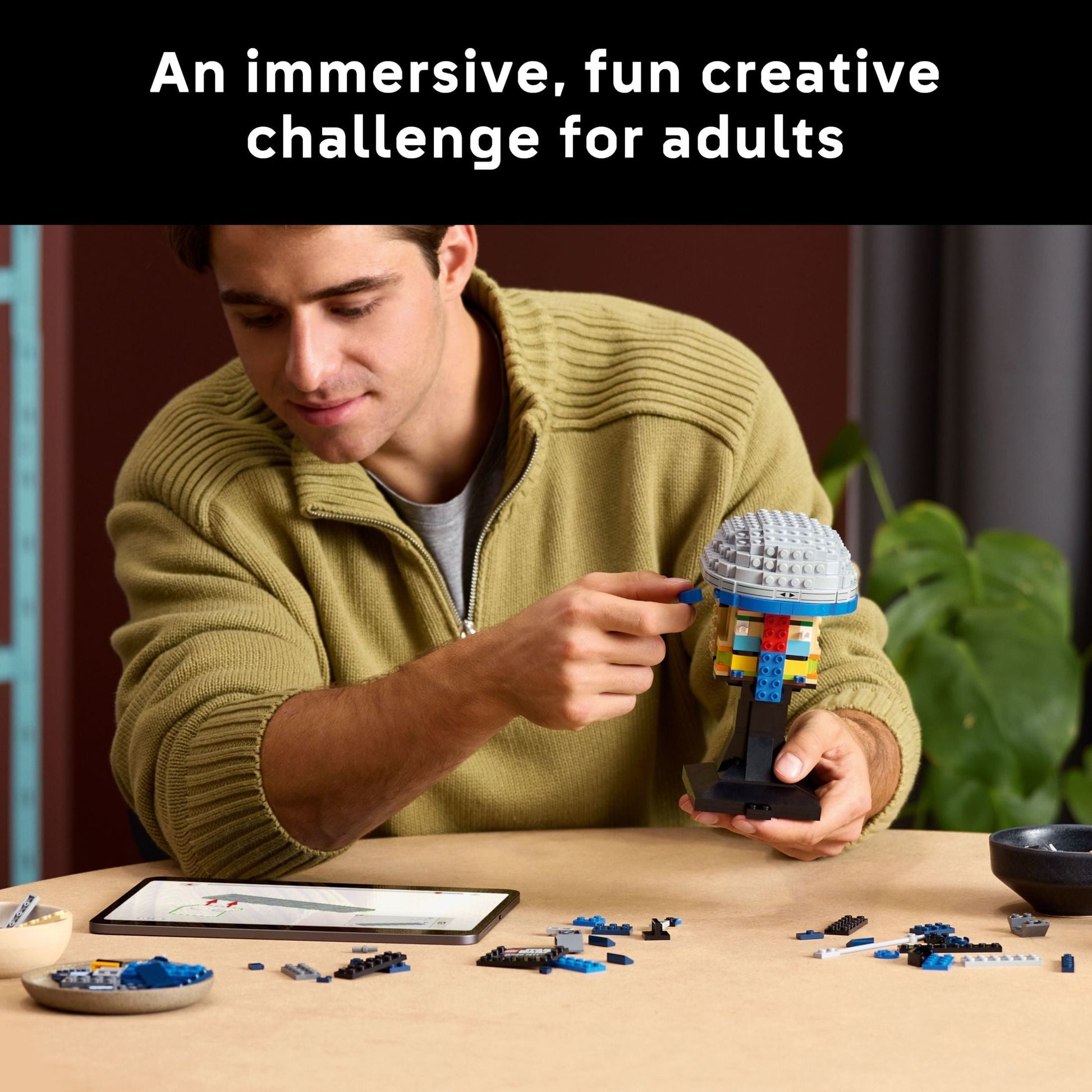 LEGO Star Wars Jango Fett Helmet - DIY Model Kit For Adults 18+ - Collectible Building Set - Room Decor Idea For Attack of the Clones Fans - Unique Gift Idea for Men and Women - 75408