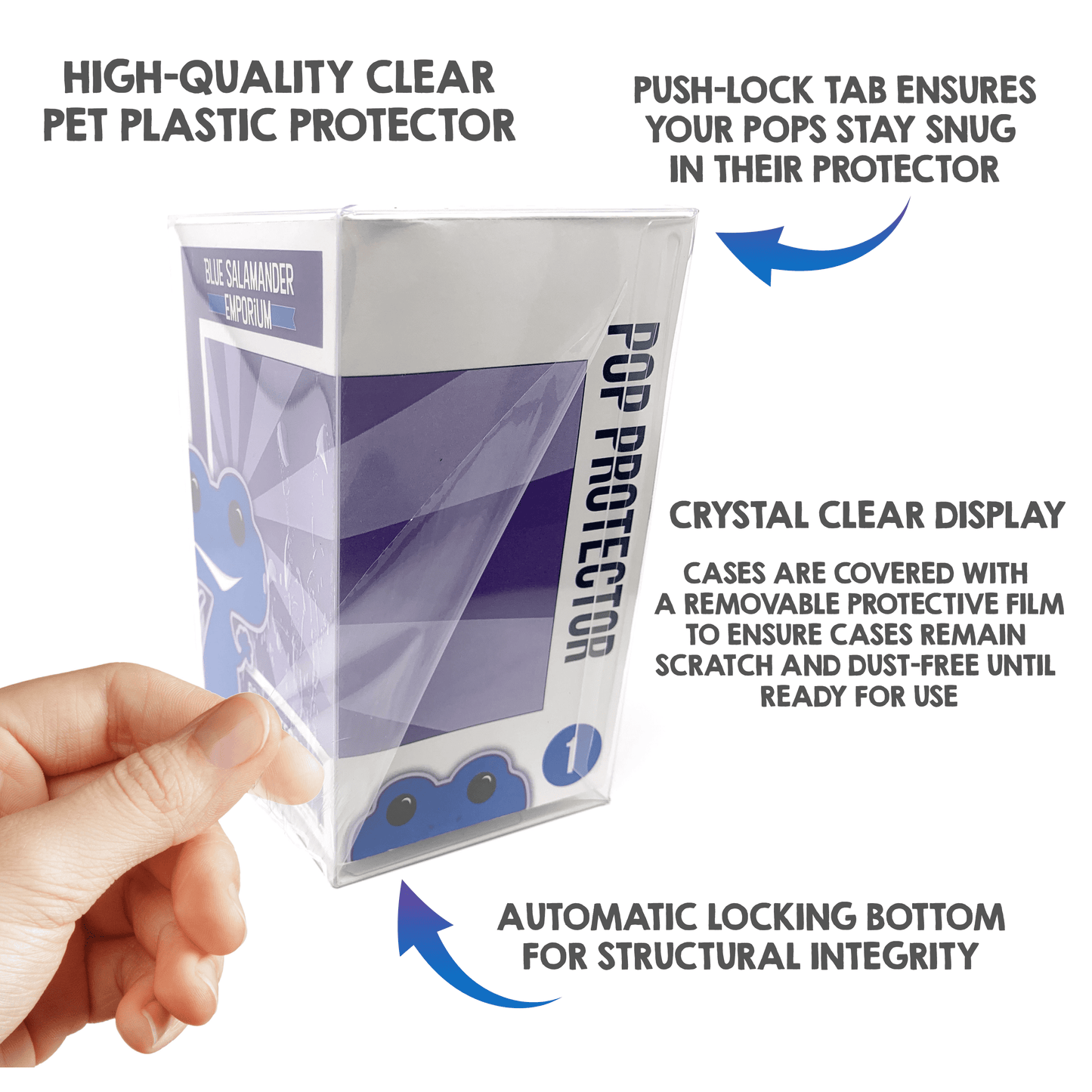 Jurassic World: Dominion Set of 5 -Includes Owen Grady, Claire Dearing, Ian Malcolm, Ellie Slattler, Maisie Funko Pops + Blue Salamander Emporium Plastic Protector Cases