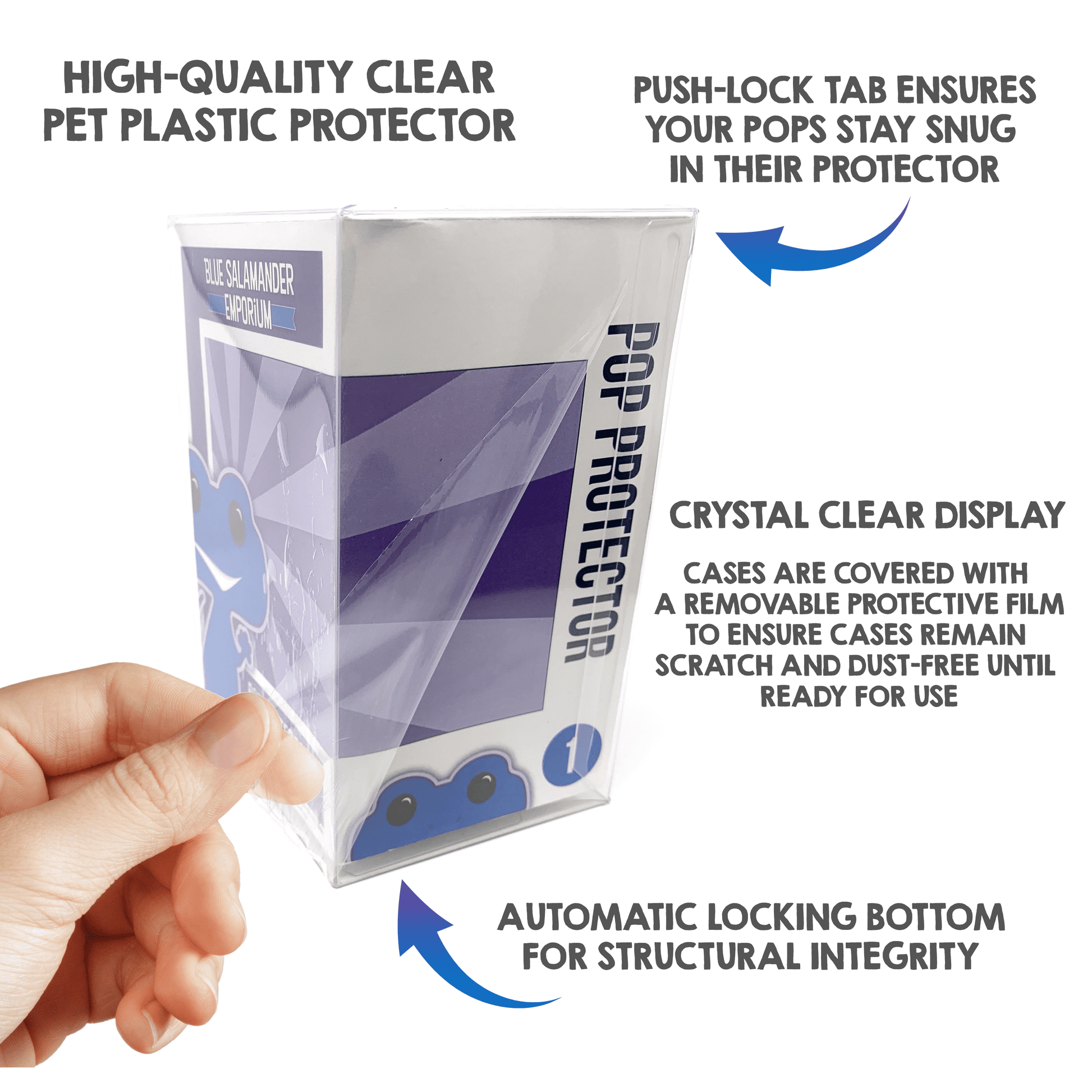 Jurassic World: Dominion Set of 5 -Includes Owen Grady, Claire Dearing, Ian Malcolm, Ellie Slattler, Maisie Funko Pops + Blue Salamander Emporium Plastic Protector Cases