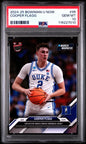 Graded 2024 Topps Bowman U Now Cooper Flagg #95 Rookie RC Basketball Card PSA 10 Gem Mint
