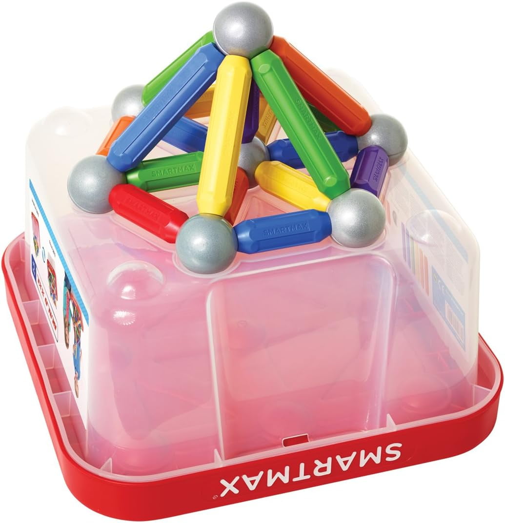 SmartMax XXL 70-Piece Magnetic STEM Building Set with Case
