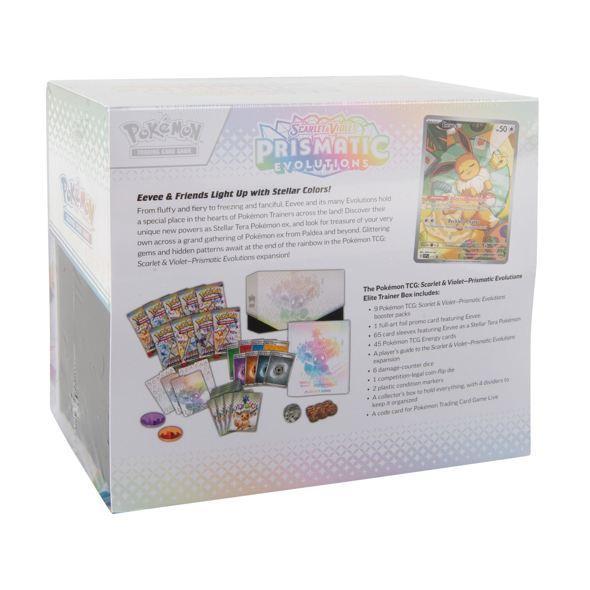 Pokemon Scarlet & Violet - Prismatic Evolutions Elite Trainer Box