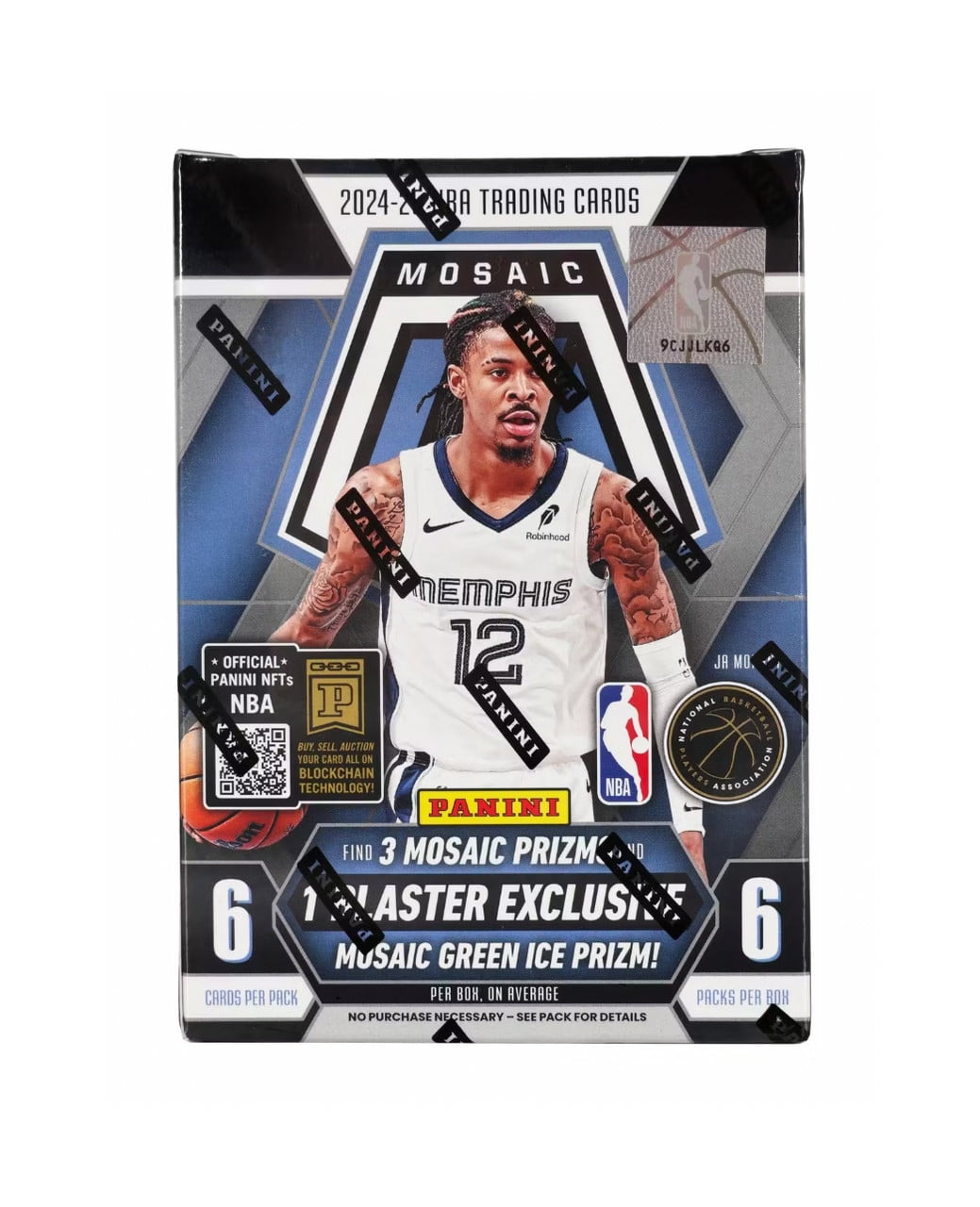 Hobby 2024/25 Panini Mosaic Basketball Blaster Box (Green Ice Prizm)