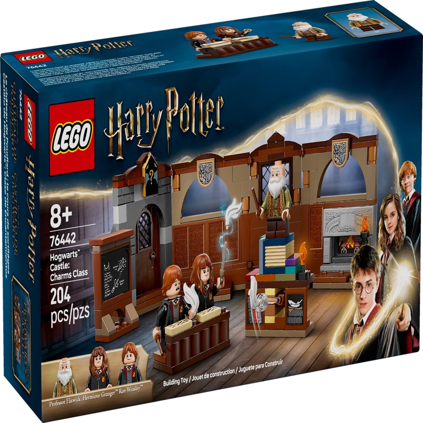 LEGO Harry Potter Hogwarts Castle: Charms Class Building Toy - Wizard Kids Toy for Boys and Girls, Fans of Harry Potter, Ages 8+ - Gift Idea for Birthdays - 76442