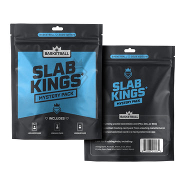 2025 Slab Kings Plus Basketball Edition – 1 Graded Card + 1 Sealed Pack + 1 Bonus Card
