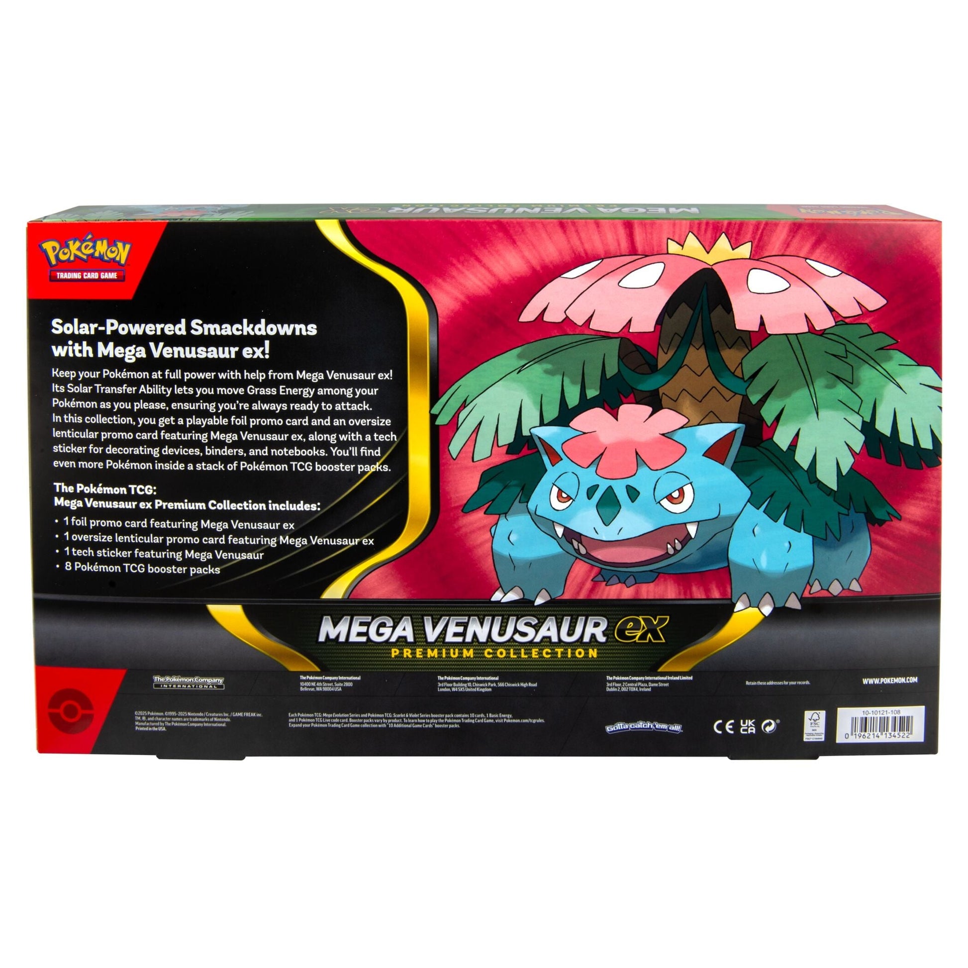 Pokemon Trading Card Games Mega Venusaur Ex Premium Box