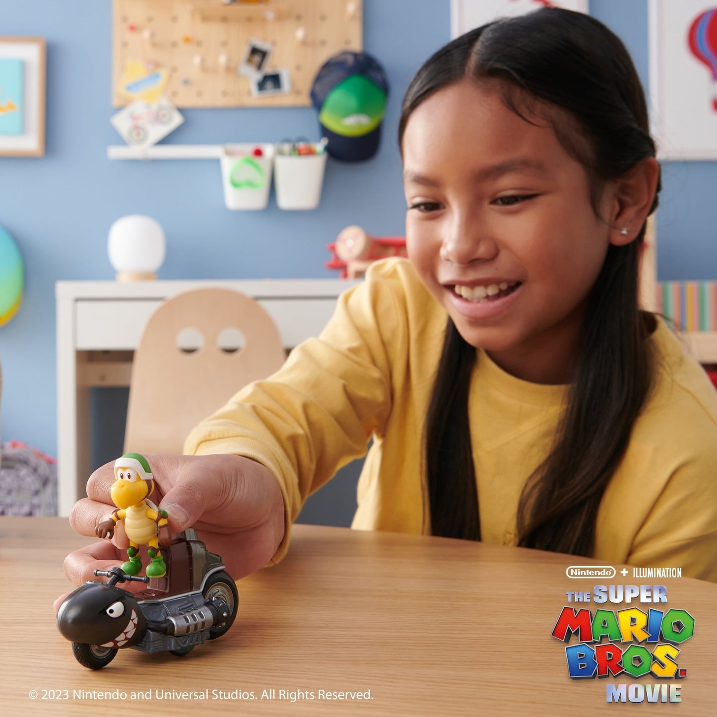 Super Mario Bros Movie Koopa Troopa Action Figure, 2.5"