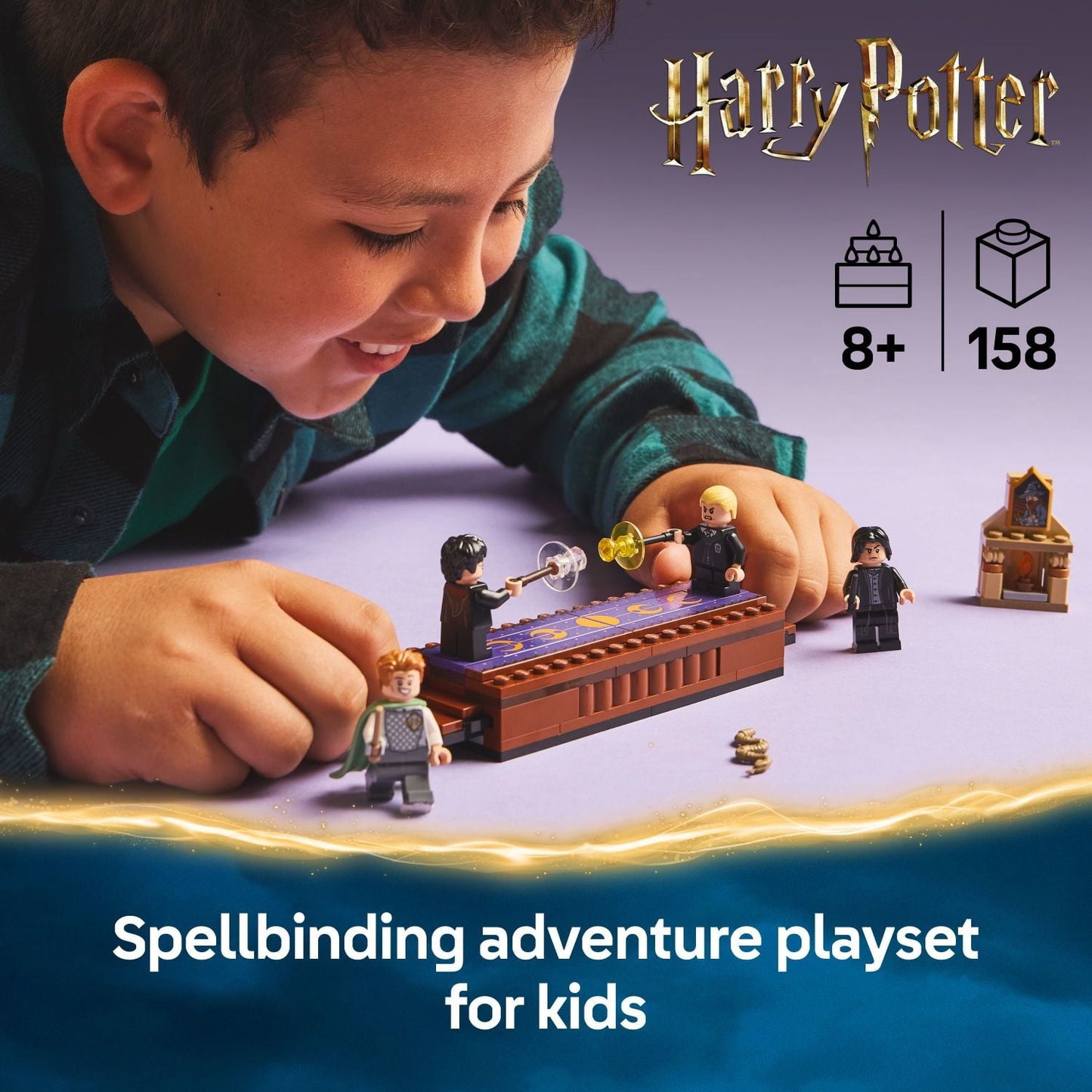 LEGO Harry Potter Hogwarts Castle: Dueling Club Building Toy - Wizard Kids Toy for Boys and Girls, Fans of Harry Potter, Ages 8+ - Gift Idea for Birthdays - 76441