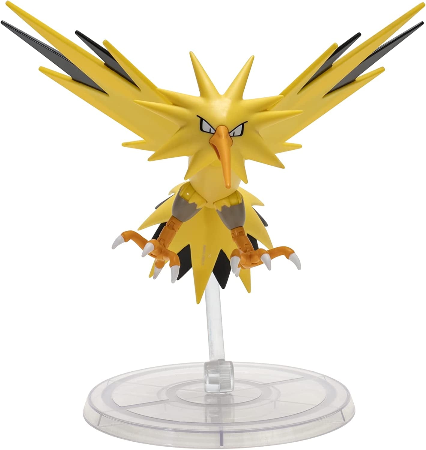 Jazwares Pokemon Select Series 2 Collectible Zapdos Action Figure, 6"