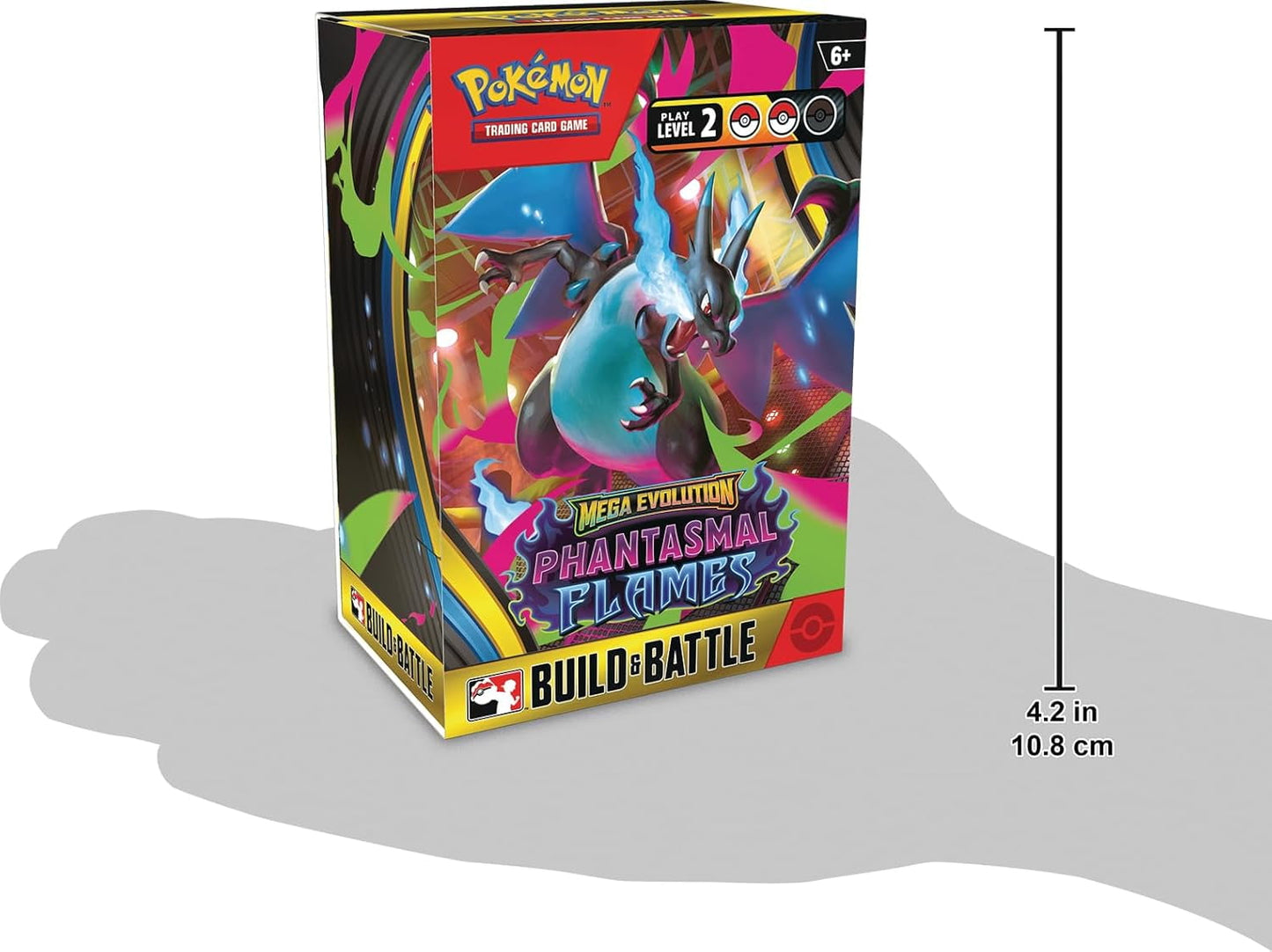 Pokemon Mega Evolution - Phantasmal Flames Build Battle Box
