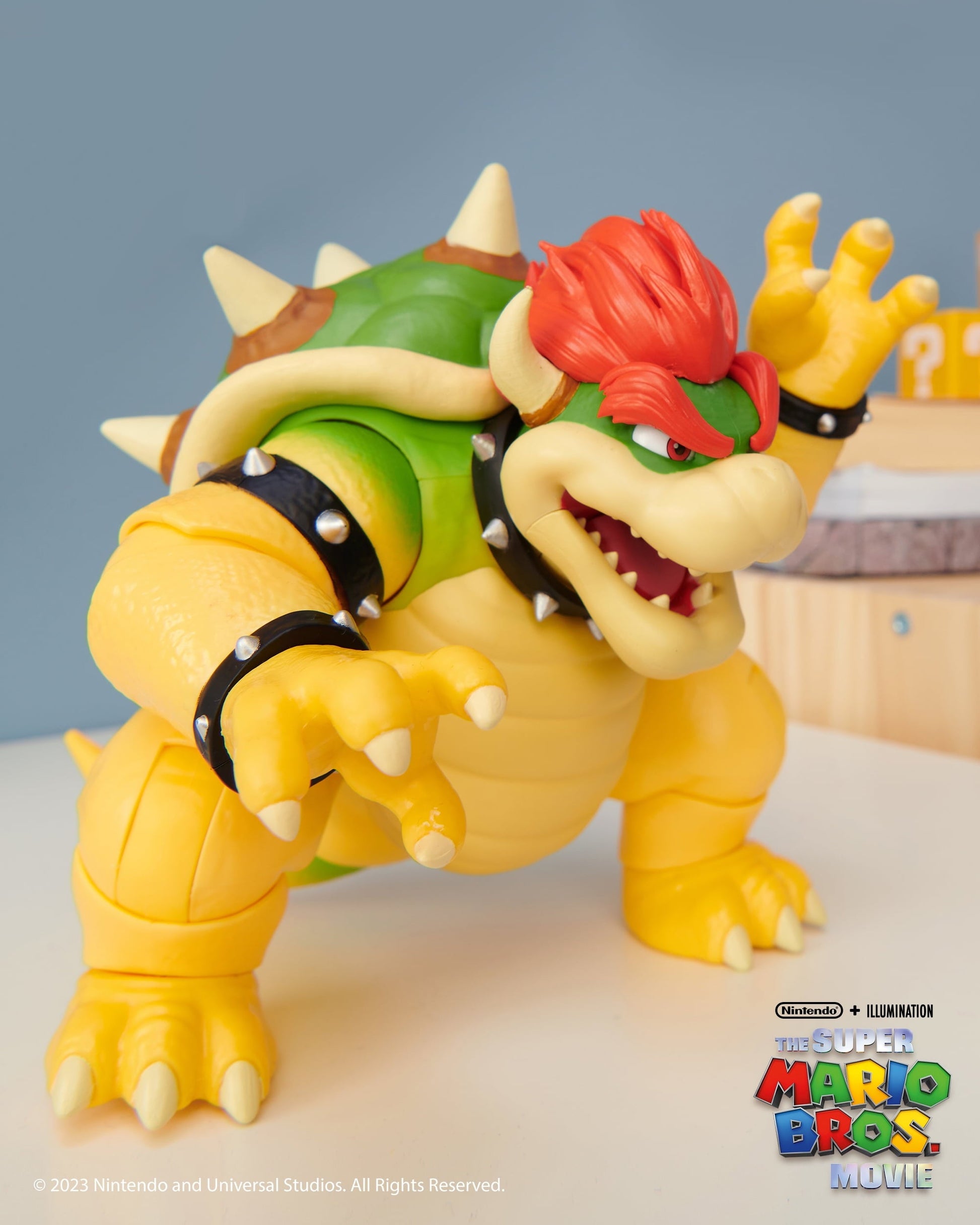 The Super Mario Bros. Movie 7 inch Bowser Action Figure