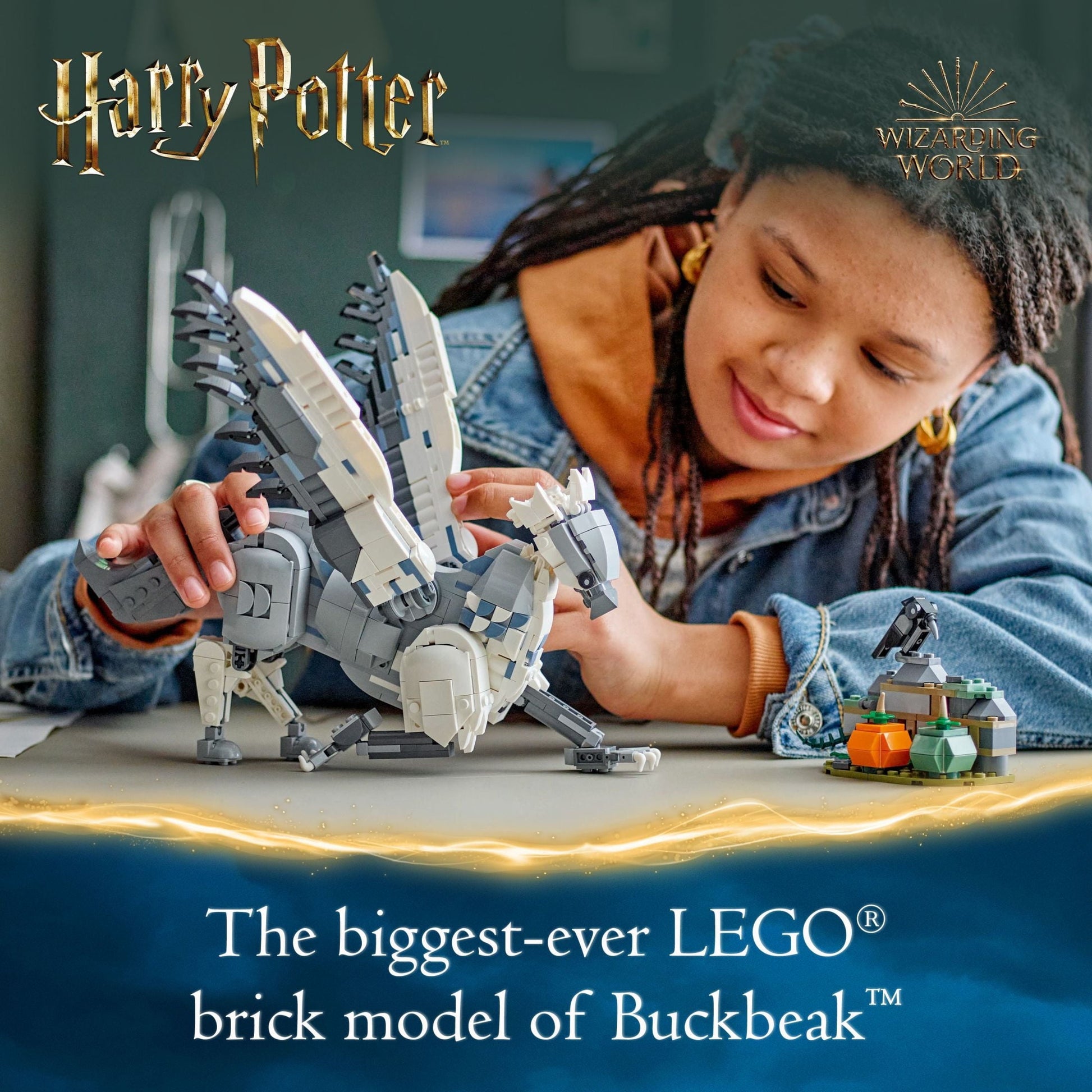 LEGO Harry Potter Buckbeak The Hippogriff Building Toy - Pretend Play or Display Toy for Boys & Girls, Ages 9+ Years - Gift for Christmas - Collectible Harry Potter Decor - 76427
