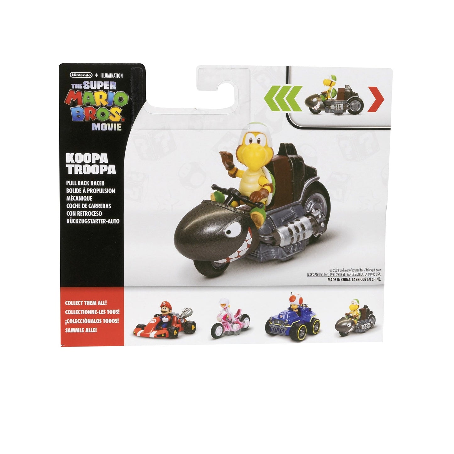 Super Mario Bros Movie Koopa Troopa Action Figure, 2.5"