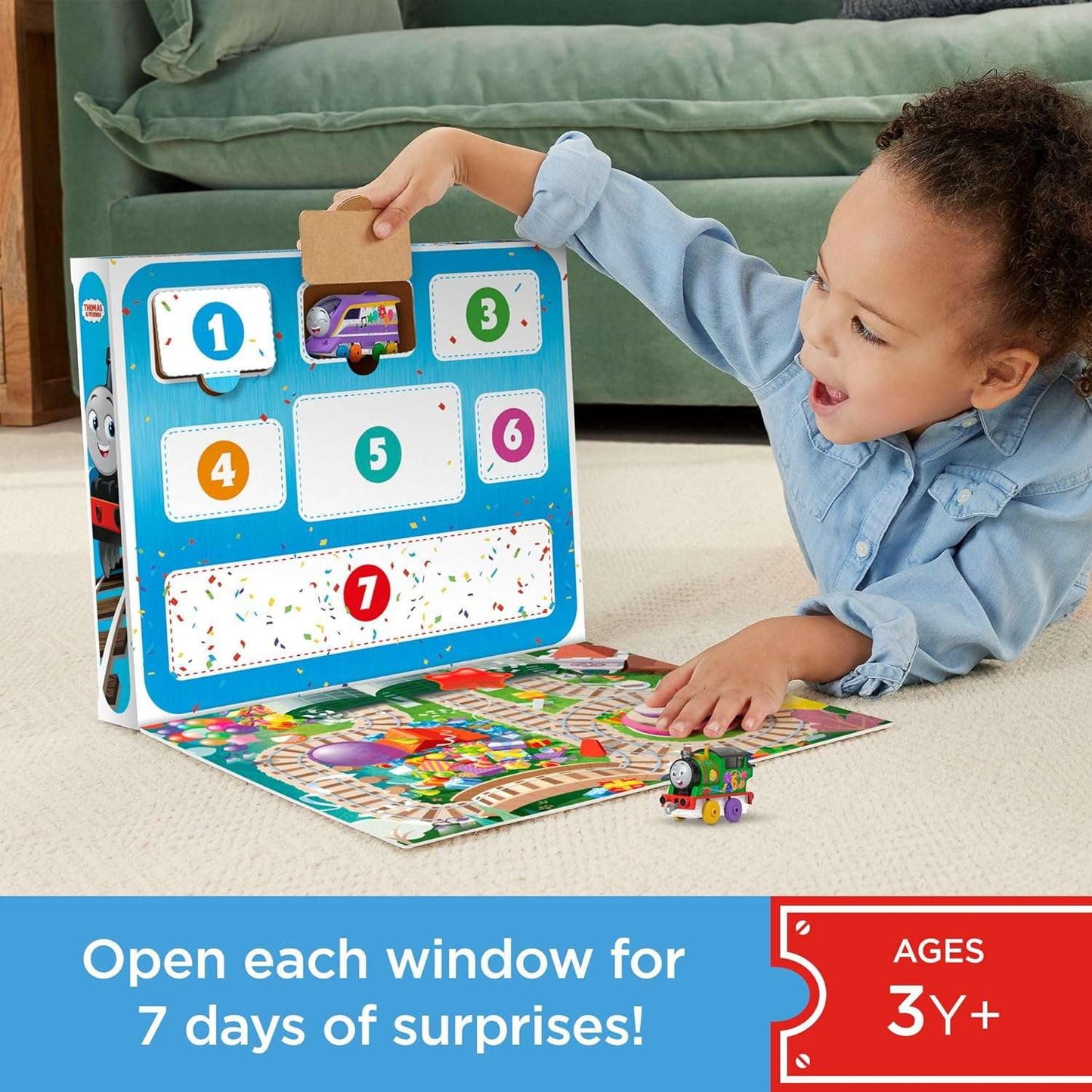 Mattel Thomas & Friends Thomas' 7 Days of Surprises Metal Toy Trains and Railway Vehicles