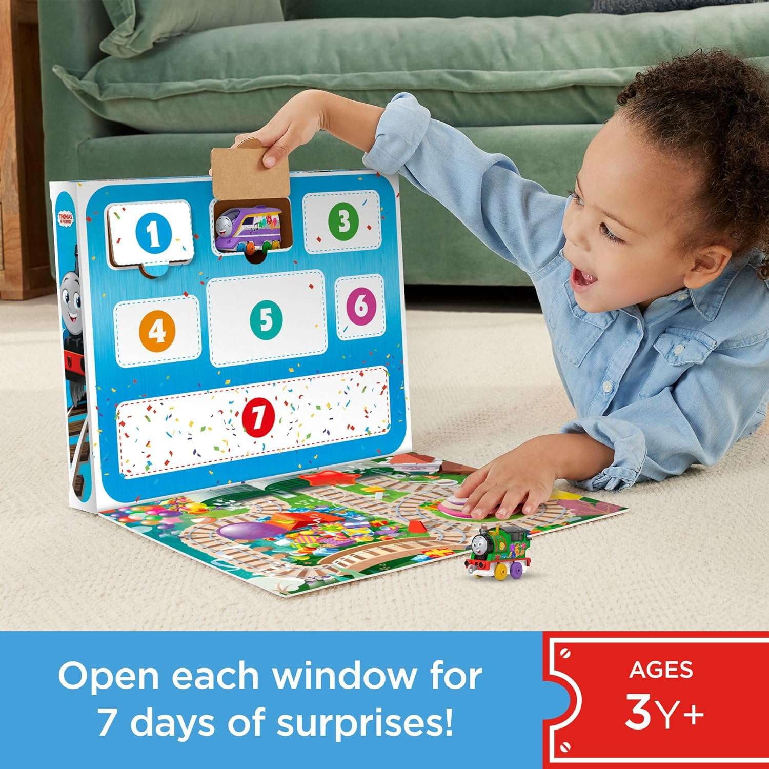 Mattel Thomas & Friends Thomas' 7 Days of Surprises Metal Toy Trains and Railway Vehicles