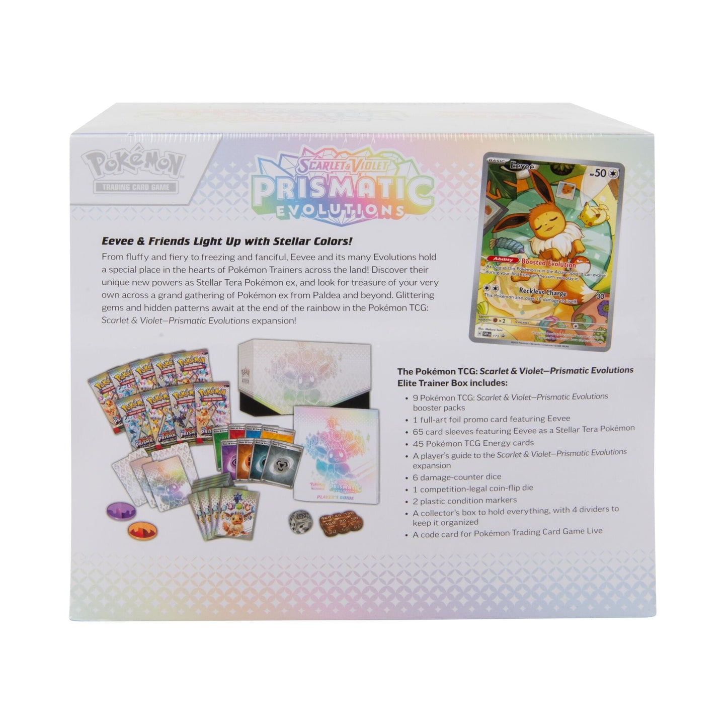 Pokemon Scarlet & Violet - Prismatic Evolutions Elite Trainer Box
