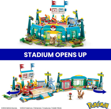 MEGA Brands - Pokemon Training Stadium Building Toy Kits