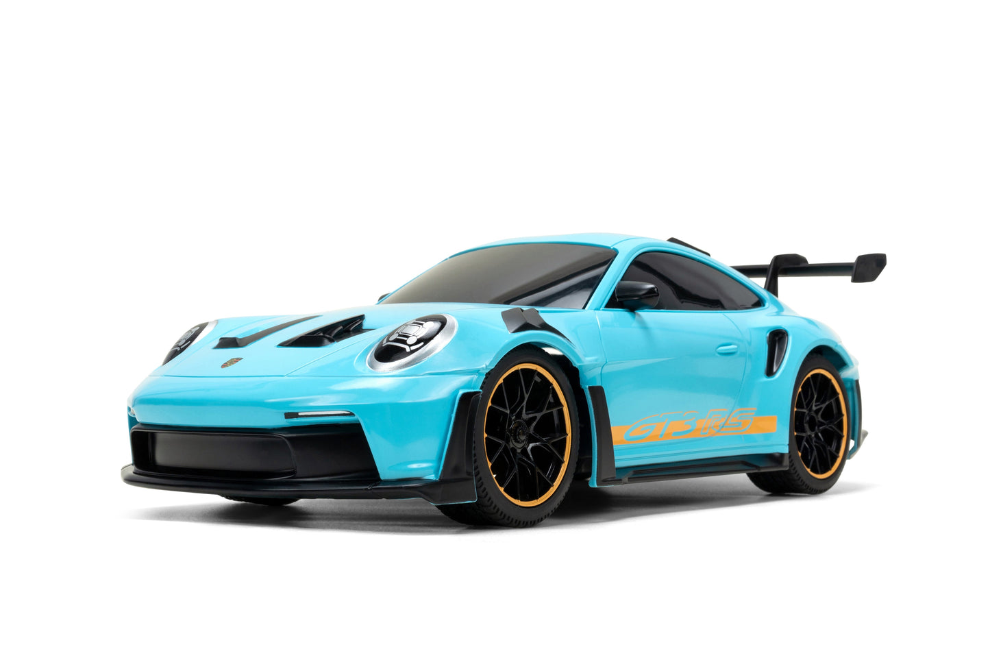 Jada Toys Porsche 911 (992) GT3 RS – 1:16 RC – USB Rechargeable with Turbo Function, Radio Control Cars(Blue)