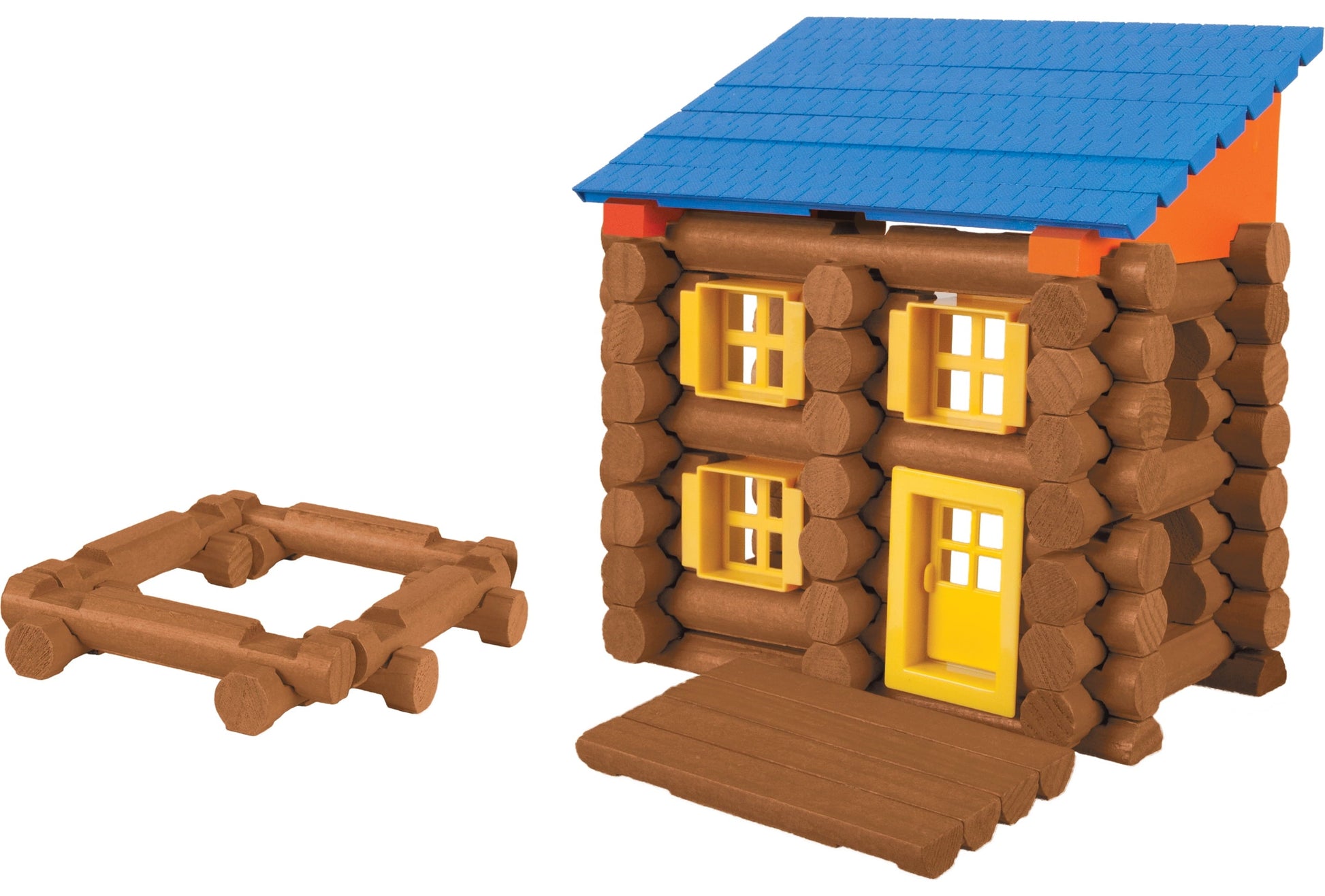 LINCOLN LOGS - Oak Creek Lodge - 137 Pieces - Ages 3 Preschool Education Toy