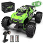 Beefunni RC Car 1:18 All Terrain, 40 MPH High Speed 4WD Off-Road RC Trucks, with 2.4 GHz Remote Control, 4X4 Waterproof Monster Truck with 2 Rechargeable Batteries, Toys Gifts for Boys Kids Adults