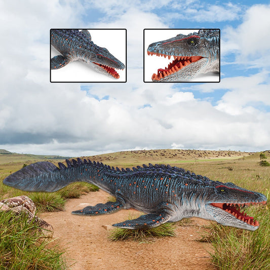 CanGonggg Realistic Large Mosasaurus Model Lifelike Dinosaur Model Figure Playset Model Toddler Books Baby Toys 12-18 Months Learning Toys For Toddlers 1-3 Toys Sensory Toys For Toddlers 1-3