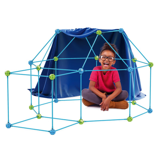 Construct-a-Fort Buildable Children's Playset, 85 Pieces Count per Pack, Ages 3+ by MinnARK