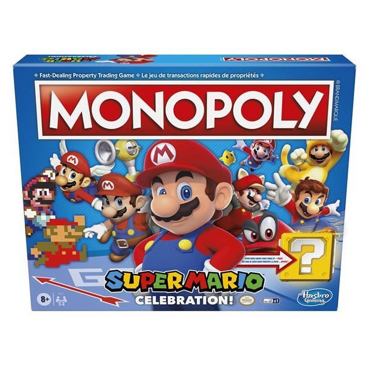 Hasbro Monopoly Super Mario Celebration Edition Board Games, Multicolor