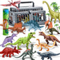 Joyfy 19 PCS Dinosaur Figures for Toddlers, Realistic Dinosaur Toys with Activity Play Mat & Storage Cage & Trees, Dino Playset Toys for Kids Ages 3-5, Christmas Birthday Gift For Boys