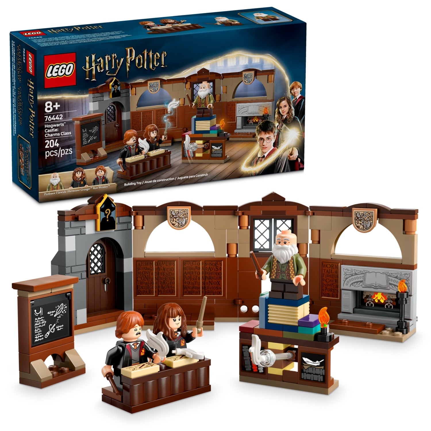 LEGO Harry Potter Hogwarts Castle: Charms Class Building Toy - Wizard Kids Toy for Boys and Girls, Fans of Harry Potter, Ages 8+ - Gift Idea for Birthdays - 76442