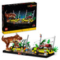 LEGO Jurassic Park T. rex Breakout 76956 Dinosaur Model Kit with 2 Ford Explorer Cars and 4 Minifigures, Nostalgic 90's Movie Gift Idea for Adults and Teens