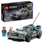 LEGO Speed Champions Time Machine from Back to the Future Building Toy for Kids - Pretend Play & Display Car Toy W/2 Build Modes for Boys & Girls, Ages 9+ - Gift Ideas for Birthdays & Fans - 77256