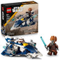 LEGO Star Wars Plo Koon’s Jedi Starfighter Microfighter Kids Toy - Building Toy for Pretend Play - Clone Wars Playset and Room Decor for Boys and Girls, Ages 6+ - Birthday Gift Idea - 75400