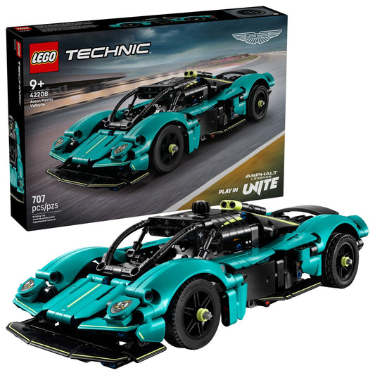 LEGO Technic Aston Martin Valkyrie Toy Car - Kids Model Kit Toy for Boys and Girls, Ages 9+ - Vehicle Building Set for Pretend Play & STEM Learning - Sports Car Gift Idea for Birthdays - 42208