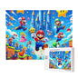 Lsque Mario Pattern Wooden Picture Puzzle ,500 Piece Jigsaw Puzzle ,Family Fun Puzzle, Home Décor Puzzle, Gift Puzzle(Horizontal style)