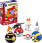 MEGA Pokemon Fire-Type Team Building Toy Kit, 4 Action Figures (105 Pieces) for Kids