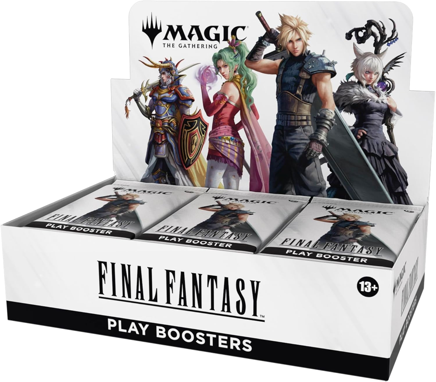 Magic The Gathering Final Fantasy Play Booster Display, 30 Packs, Sealed Release 2025