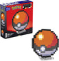 Mega Bloks - Pokemon Classic Poke Ball, Pixel Art, 342 Piece Building Toy Set