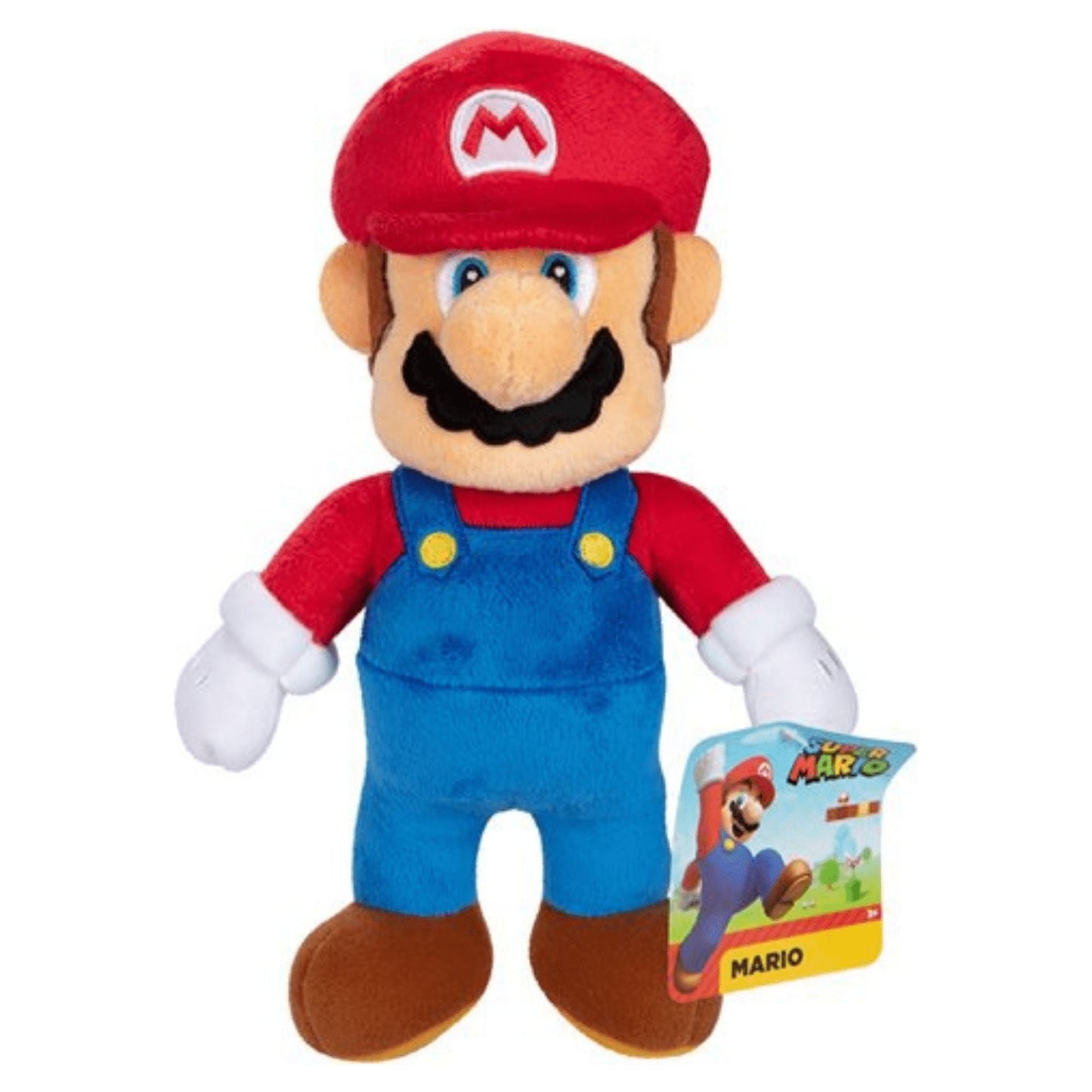 Nintendo Super Mario 9 inch Mario Plush Toy Figure (Selections May Vary)