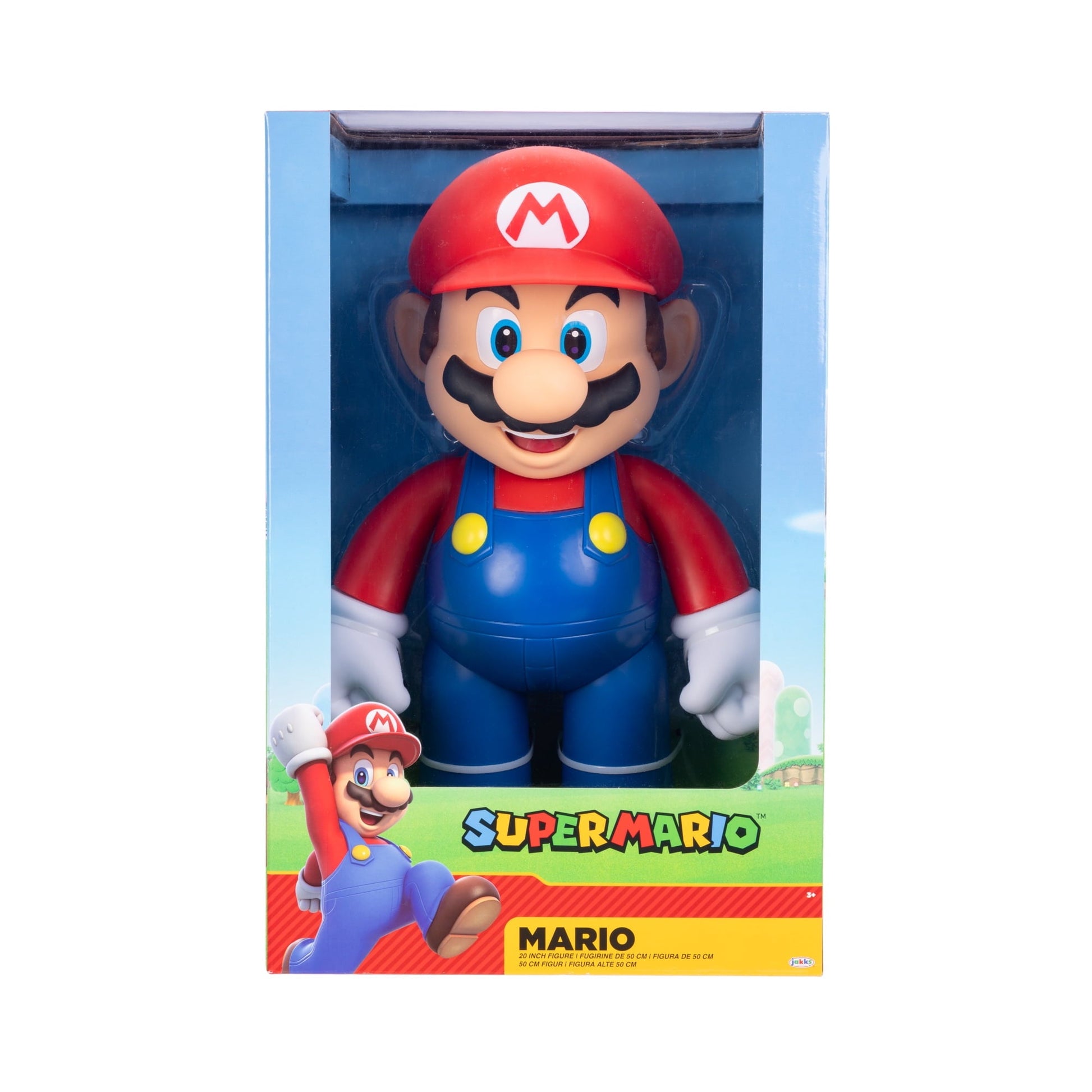 Nintendo Super Mario Official Jumbo 20 inch Deluxe Articulated Action Figure