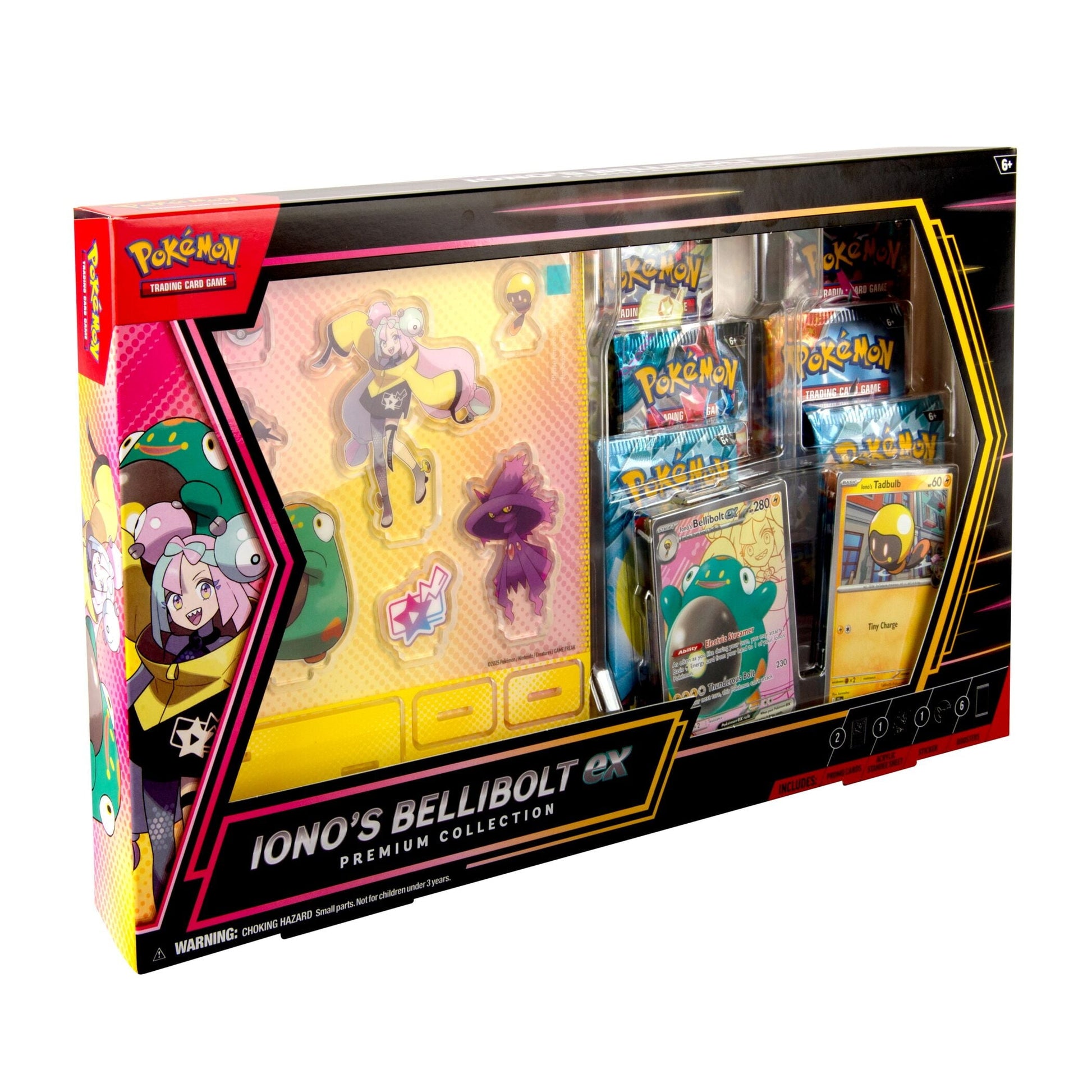 Pokemon Trading Card Game Iono’s Bellibolt ex Premium Collection