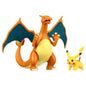 Pokémon Battle Figure 2 Pack - Features 4.5-inch Charizard and 2-inch Pikachu Battle Figures