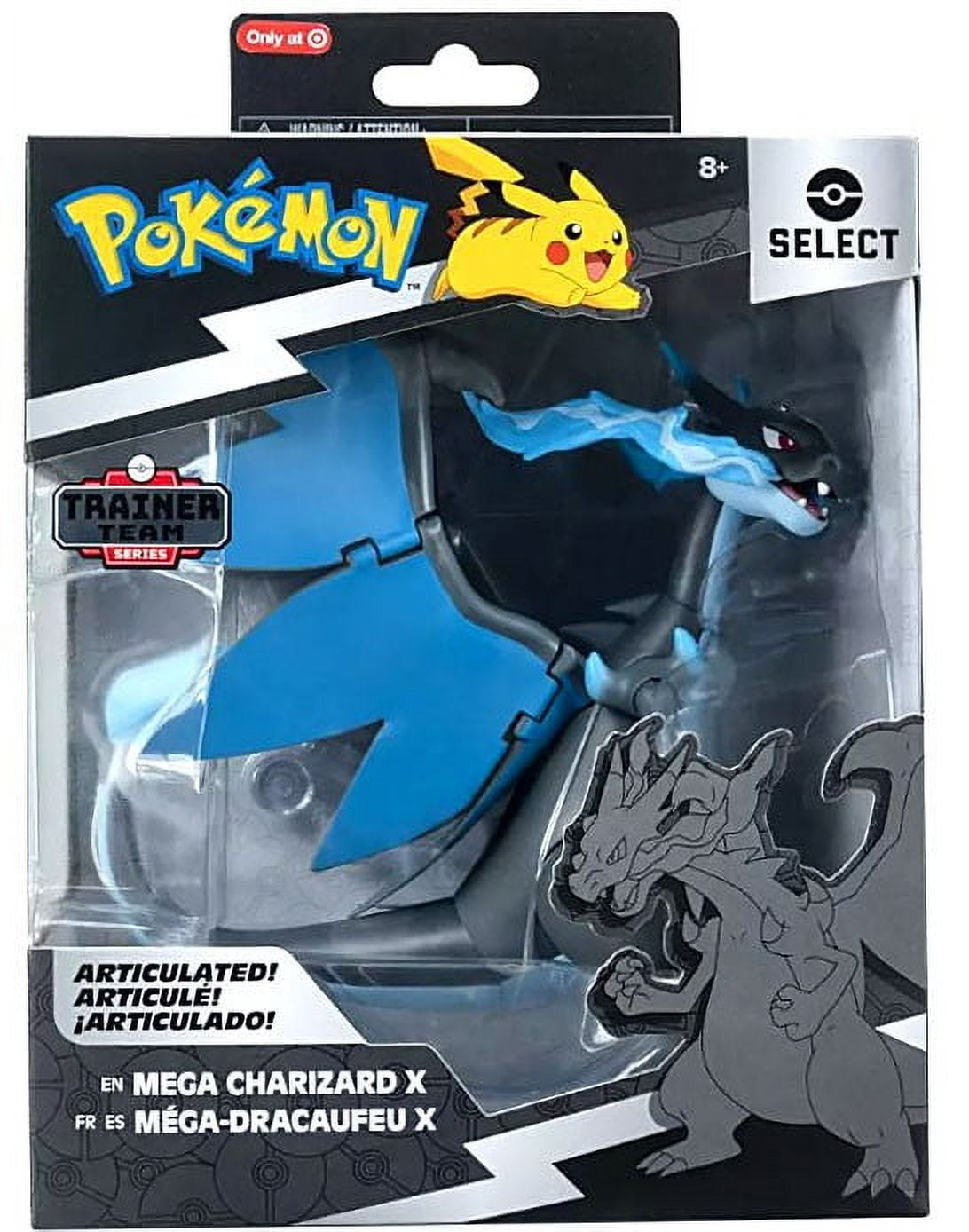 Pokemon Select Mega Charizard X Action Figure
