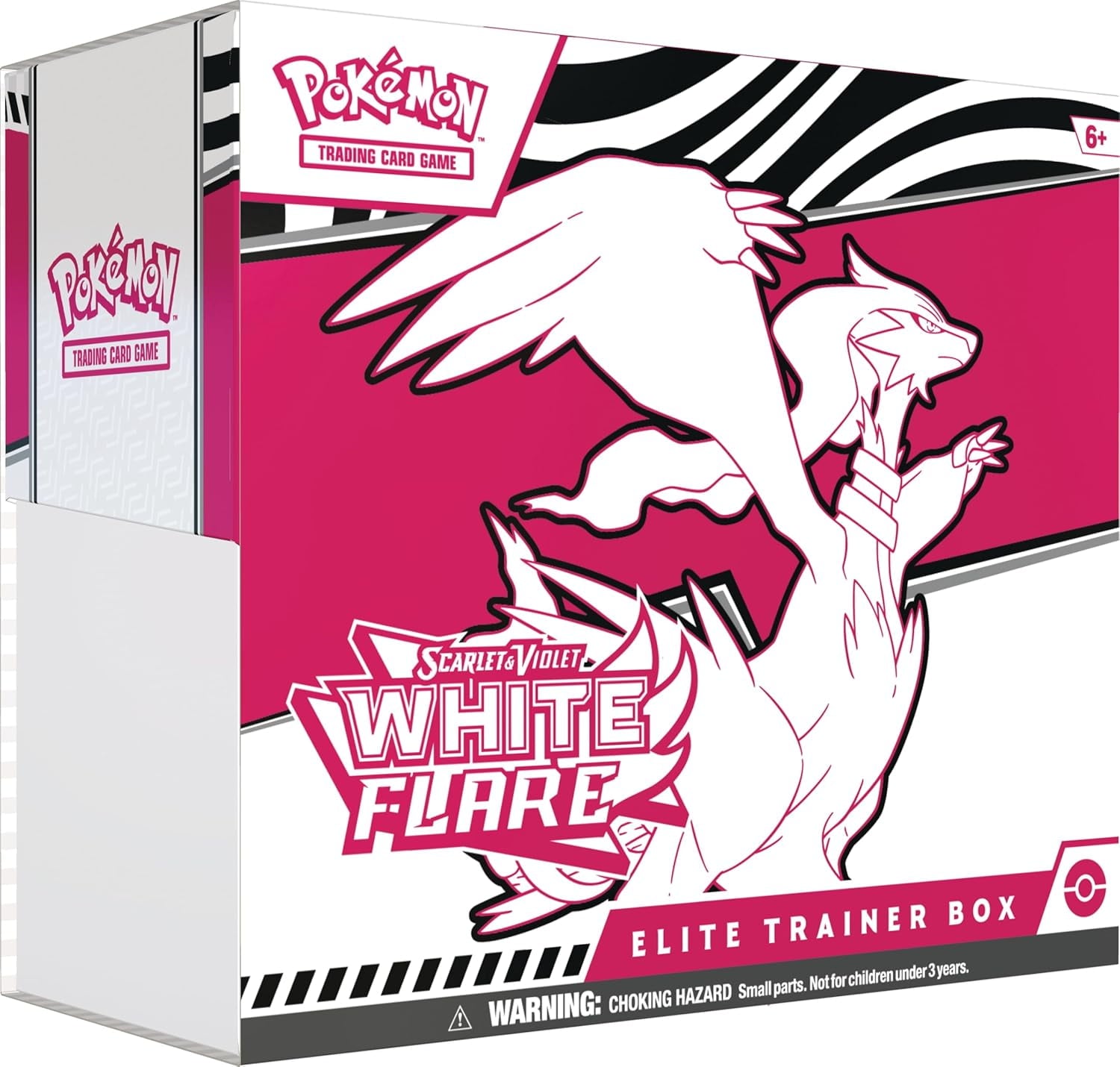 Pokemon Trading Cards Scarlet & Violet 10.5 White Flare Elite Trainer Box