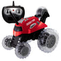 Sharper Image® Thunder Tumbler Remote Control Car, with LED Lighting and 360 Spins, Age 6+, Red